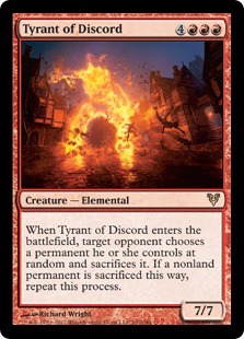 MTG: Avacyn Restored 162: Tyrant of Discord 