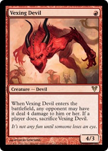 MTG: Avacyn Restored 164: Vexing Devil 