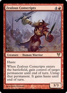 MTG: Avacyn Restored 166: Zealous Conscripts 