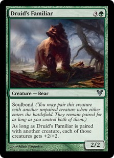 MTG: Avacyn Restored 175: Druids Familiar 