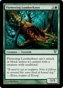MTG: Avacyn Restored 178: Flowering Lumberknot 
