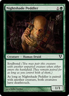 MTG: Avacyn Restored 187: Nightshade Peddler 