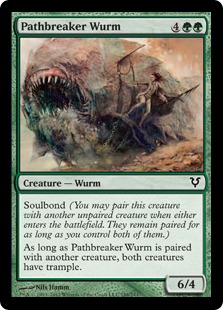 Magic: Avacyn Restored 188: Pathbreaker Wurm (FOIL) 