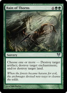 MTG: Avacyn Restored 190: Rain of Thorns 