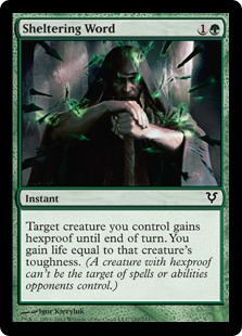 MTG: Avacyn Restored 192: Sheltering Word 