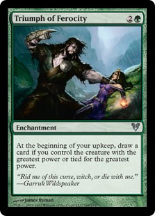 MTG: Avacyn Restored 198: Triumph of Ferocity 