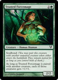 MTG: Avacyn Restored 199: Trusted Forcemage 