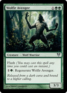 MTG: Avacyn Restored 205: Wolfir Avenger 