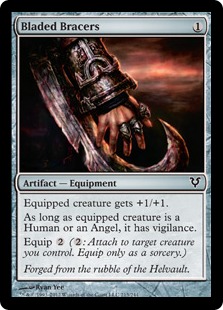 MTG: Avacyn Restored 213: Bladed Bracers 