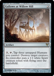 MTG: Avacyn Restored 215: Gallows at Willow Hill 