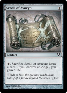 MTG: Avacyn Restored 220: Scroll of Avacyn 