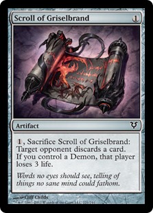 MTG: Avacyn Restored 221: Scroll of Griselbrand 