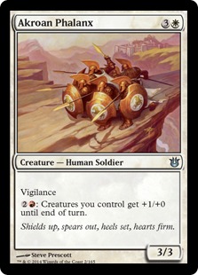 MTG: Born of the Gods 002: Akroan Phalanx 