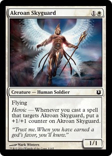 MTG: Born of the Gods 003: Akroan Skyguard 