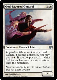 MTG: Born of the Gods 014: God-Favored General 