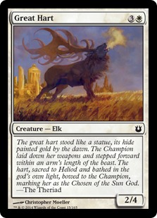 MTG: Born of the Gods 015: Great Hart 