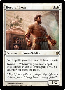 MTG: Born of the Gods 017: Hero of Iroas 
