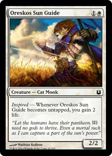 MTG: Born of the Gods 022: Oreskos Sun Guide 