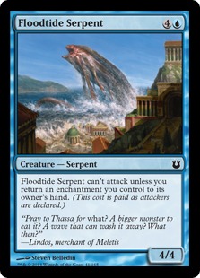 MTG: Born of the Gods 041: Floodtide Serpent 