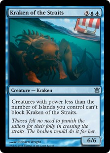 Magic: Born of the Gods 042: Kraken of the Straits - Foil 