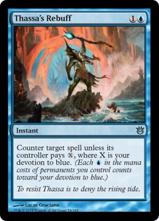 MTG: Born of the Gods 054: Thassas Rebuff 