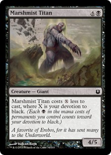 MTG: Born of the Gods 076: Marshmist Titan 