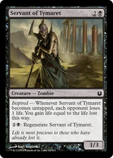 MTG: Born of the Gods 082: Servant of Tymaret - Foil 