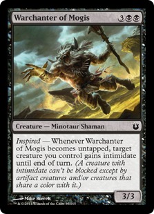 Magic: Born of the Gods 085: Warchanter of Mogis 