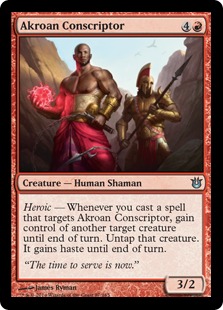 MTG: Born of the Gods 087: Akroan Conscriptor 
