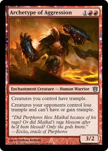 MTG: Born of the Gods 088: Archetype of Aggression 