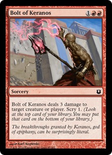 MTG: Born of the Gods 089: Bolt of Keranos 
