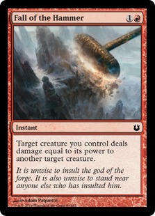 MTG: Born of the Gods 093: Fall of the Hammer - Foil 