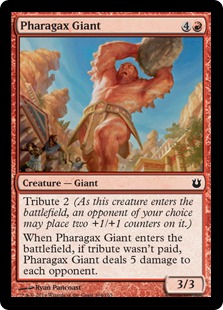 MTG: Born of the Gods 104: Pharagax Giant - Foil 