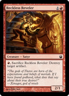 MTG: Born of the Gods 106: Reckless Reveler - Foil 