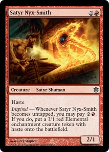 MTG: Born of the Gods 109: Satyr Nyx-Smith 