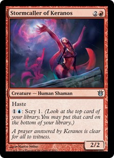 MTG: Born of the Gods 112: Stormcaller of Keranos 
