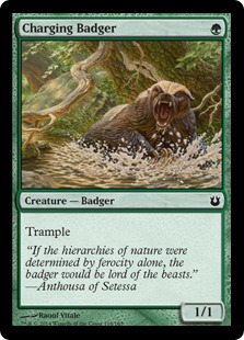 MTG: Born of the Gods 118: Charging Badger 