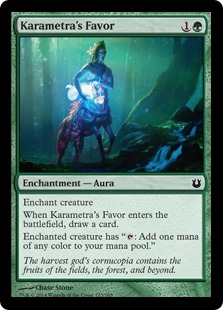 MTG: Born of the Gods 125: Karametras Favor - Foil 