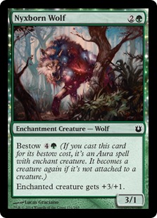 MTG: Born of the Gods 131: Nyxborn Wolf - Foil 