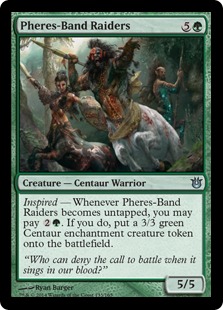 MTG: Born of the Gods 133: Pheres-Band Raiders - Foil 