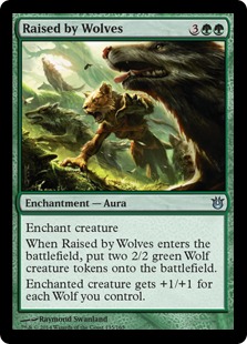 MTG: Born of the Gods 135: Raised by Wolves 