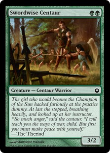 MTG: Born of the Gods 142: Swordwise Centaur 
