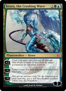 MTG: Born of the Gods 149: Kiora, the Crashing Wave  
