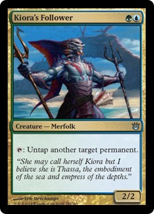 MTG: Born of the Gods 150: Kioras Follower 