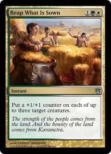 MTG: Born of the Gods 154: Reap What Is Sown 