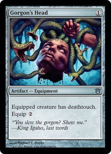 MTG: Born of the Gods 158: Gorgons Head 