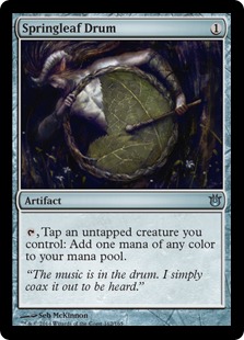 MTG: Born of the Gods 162: Springleaf Drum 