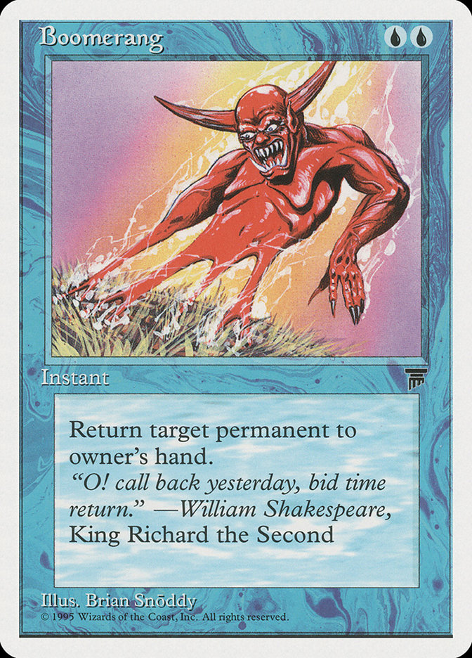 MTG: Chronicles 016: Boomerang 