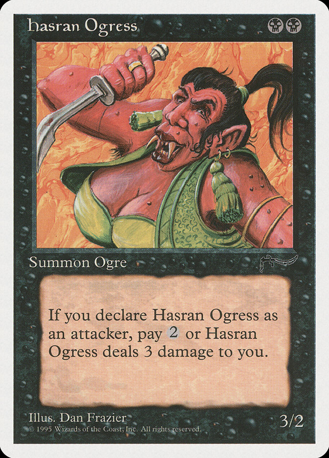 MTG: Chronicles 034: Hasran Ogress 