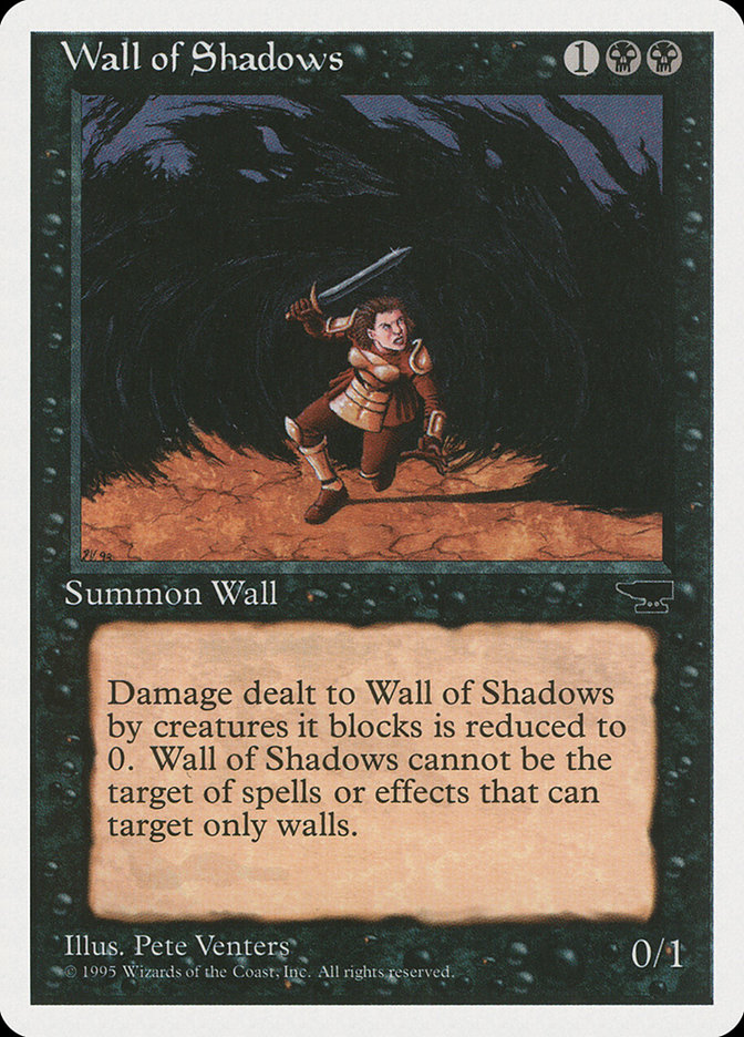 MTG: Chronicles 041: Wall of Shadows 